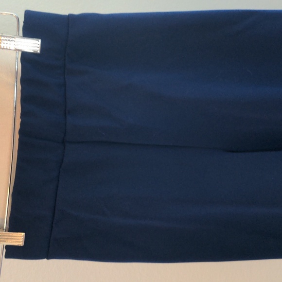 Vintage 70s Blue Gaucho Pants Culottes Wide Leg Ro-Vel Of California SZ Small - Picture 6 of 10